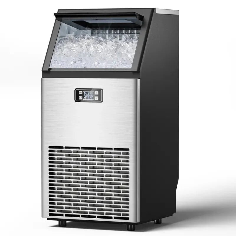 Commercial Ice Maker Machine - 45 kg/Day, Stainless Steel