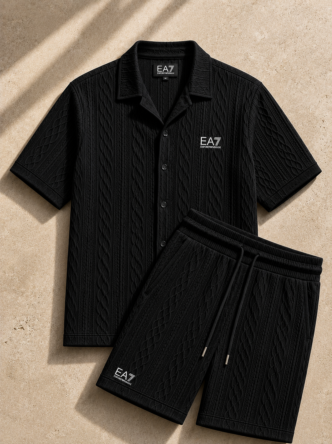 Textured Cable Knit Co-Ord