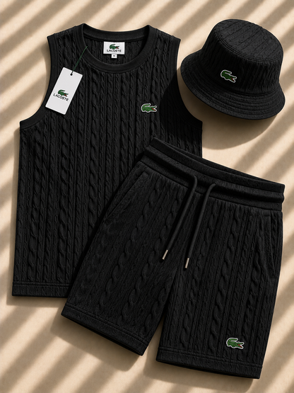 Premium Cable Knit Tank Set