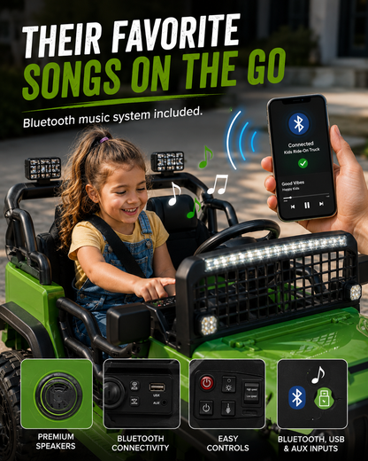 Camion Elettrico per Bambini SELORA 24V con Telecomando