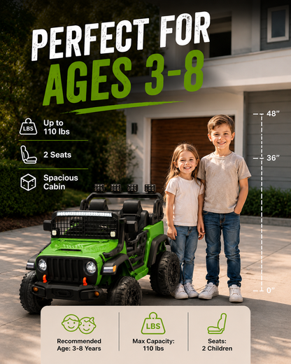 Camion Elettrico per Bambini SELORA 24V con Telecomando