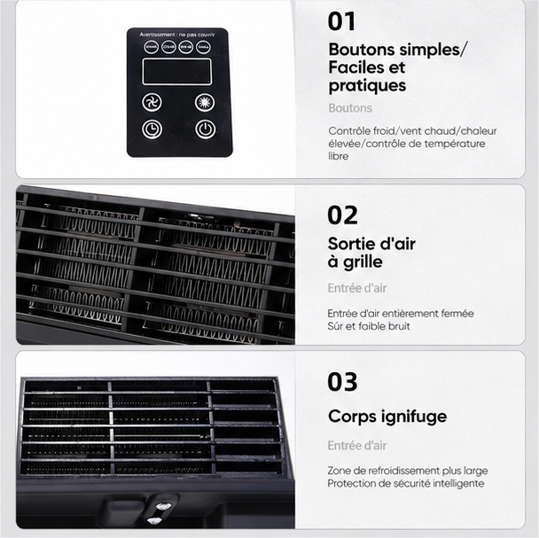 FrostAir — Climatiseur Portable Chaud & Froid