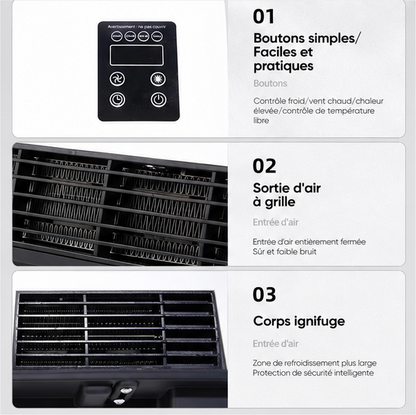FrostAir — Climatiseur Portable Chaud & Froid