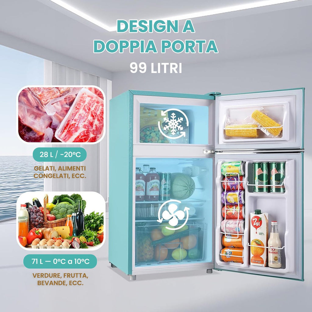 Frigobar Retrò Azzurro
