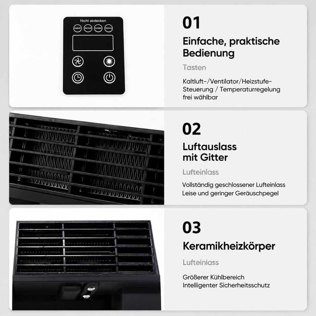 FrostAir — Mobiles Klimagerät zum Kühlen & Heizen