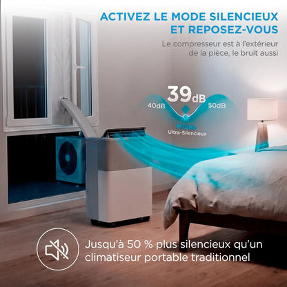 Air Climatisation Pro — Clim mobile puissante, sans travaux