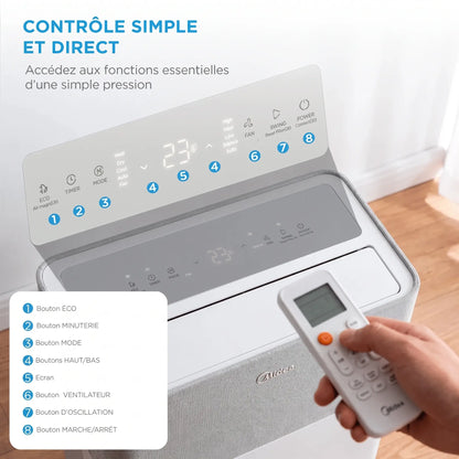 Air Climatisation Pro — Clim mobile puissante, sans travaux