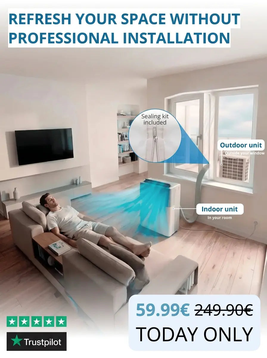 Air Cooling Pro — Powerful Portable AC, No Works