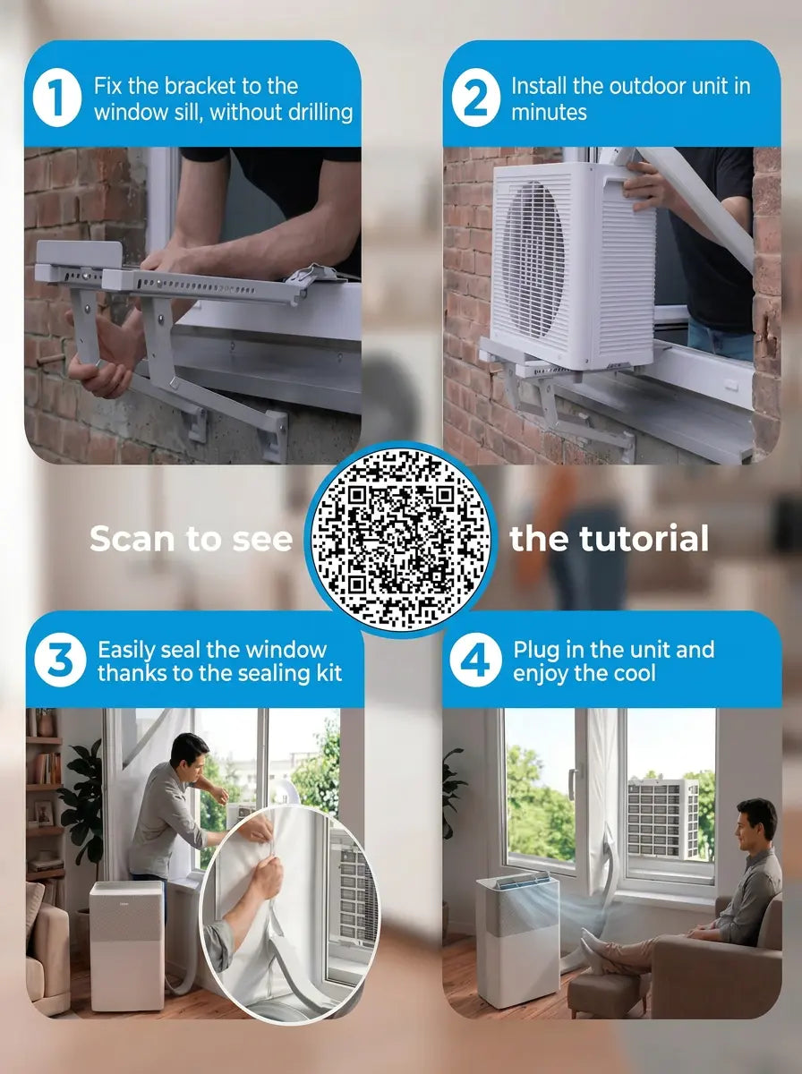 Air Cooling Pro — Powerful Portable AC, No Works