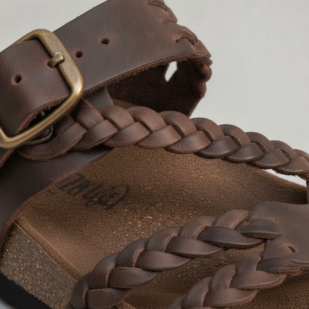 Tressia Orthopedic Leather Sandals
