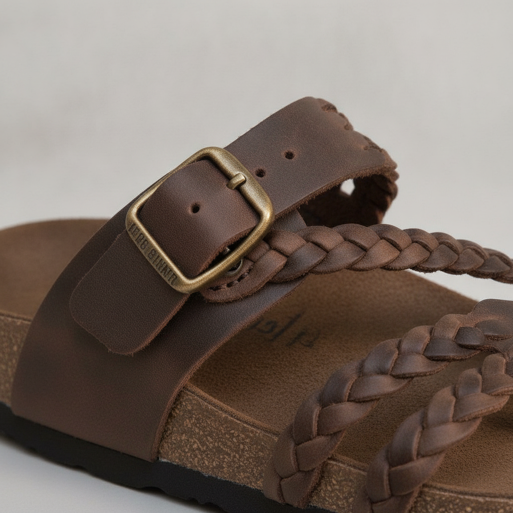 Tressia Orthopedic Leather Sandals