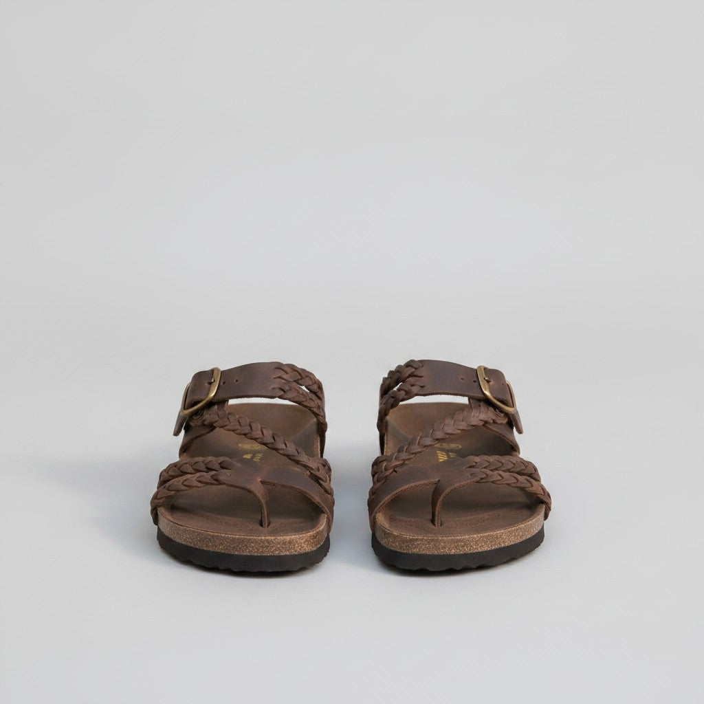 Tressia Orthopedic Leather Sandals