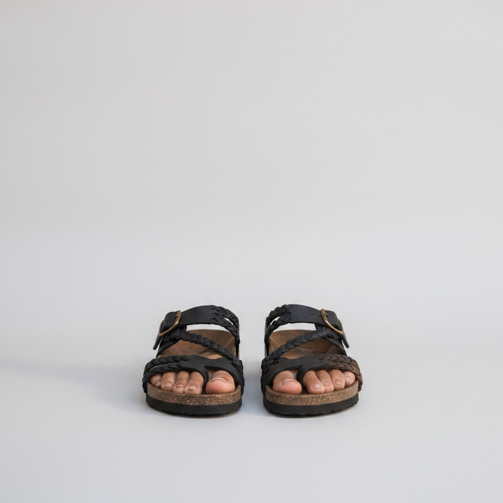 Tressia Orthopedic Leather Sandals