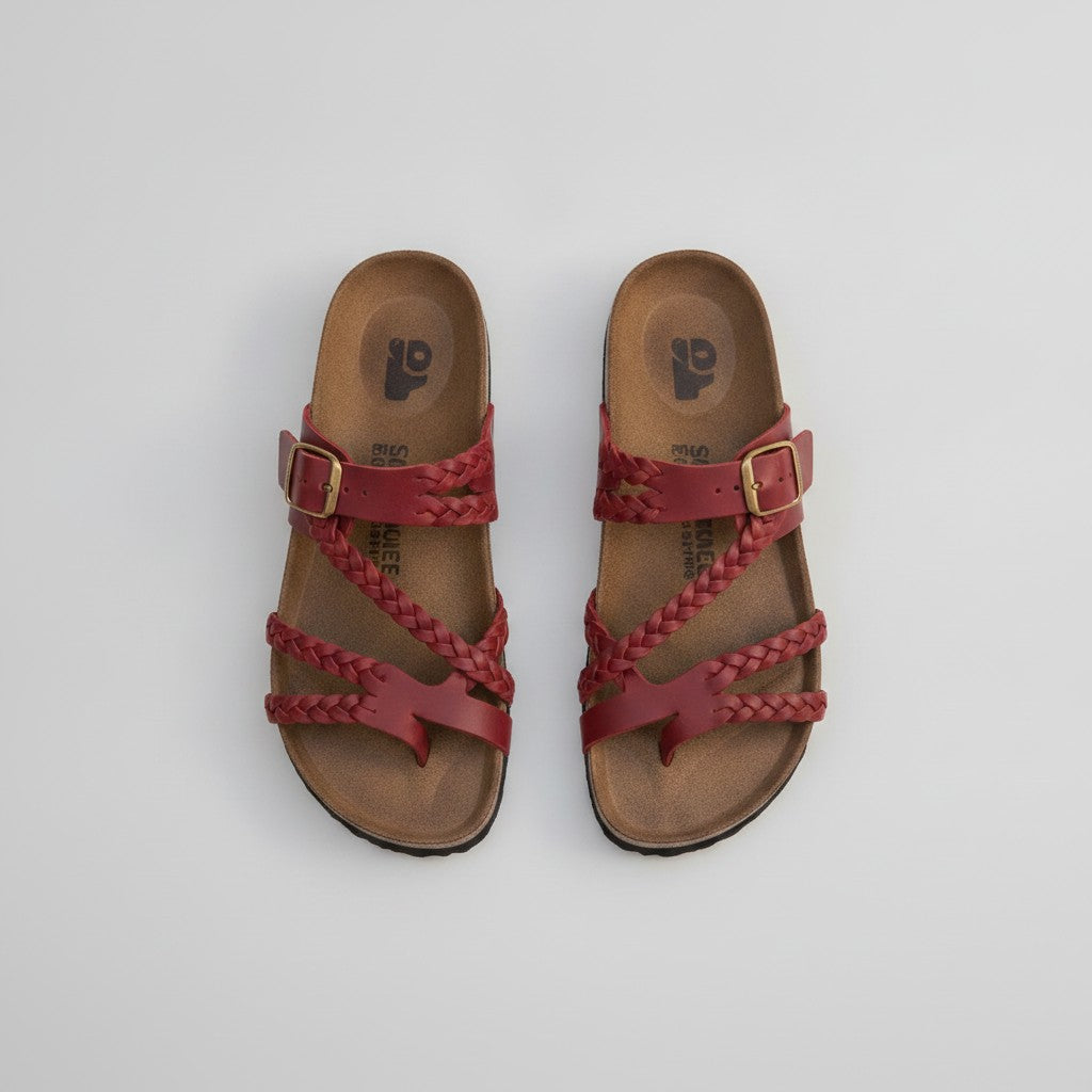 Tressia Orthopedic Leather Sandals