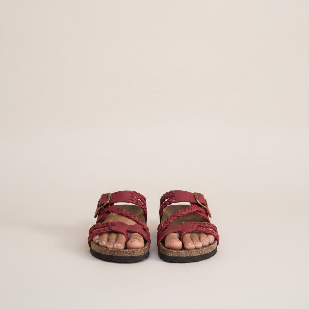Tressia Orthopedic Leather Sandals